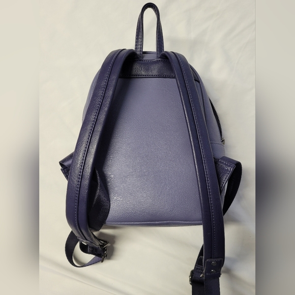 Loungefly Disney Villains Chibi Mini Backpack Purple - Picture 4 of 7